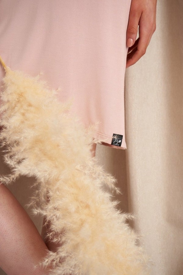 Bamboo Classic Tee Dress in PinkNightwear