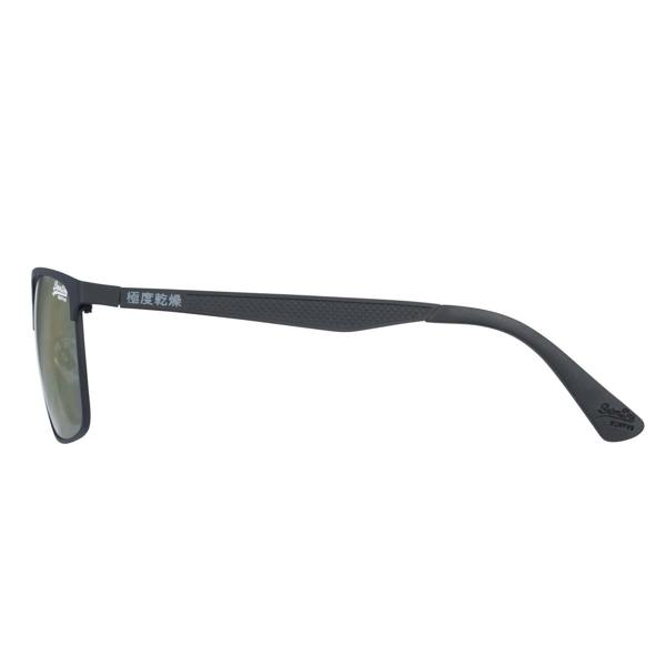 Superdry Sunglasses SDS Ace 004 Rubber Black Oil Slick Mirror