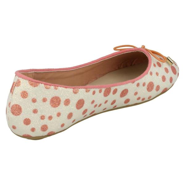 Spot On Girls Spot On Spotted Ballerinas