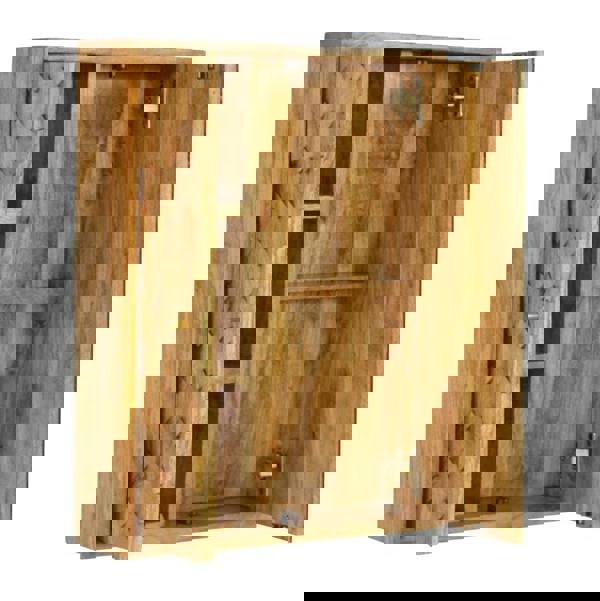 Artisan Furniture Pineapple Carved Mirror Cabinet