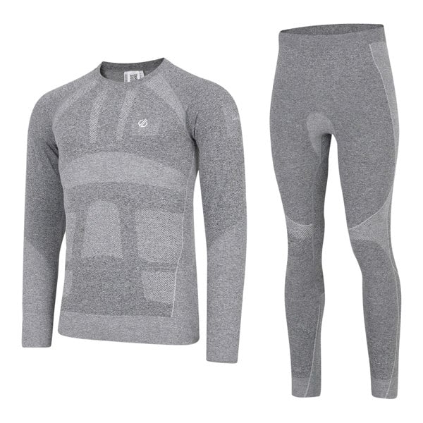 Dare 2B Mens In The Zone III Base Layer Set - Charcoal Grey Marl