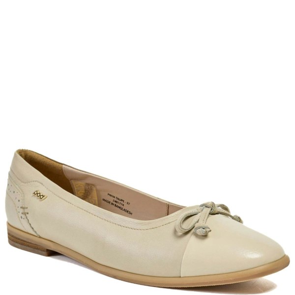 Pod Priya Women's Ballerina Shoes - Taupe