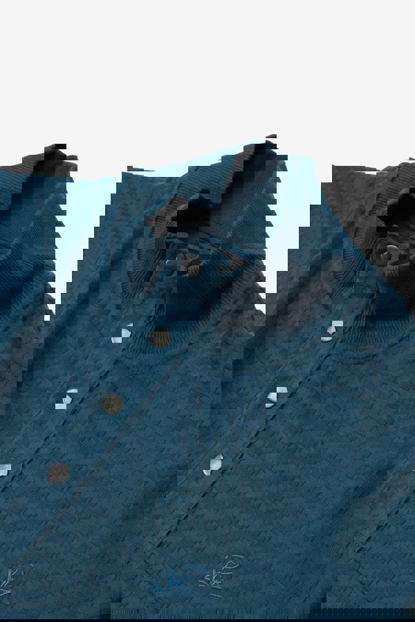 ENORSIA Textured Pattern High Neck Sweatshirt