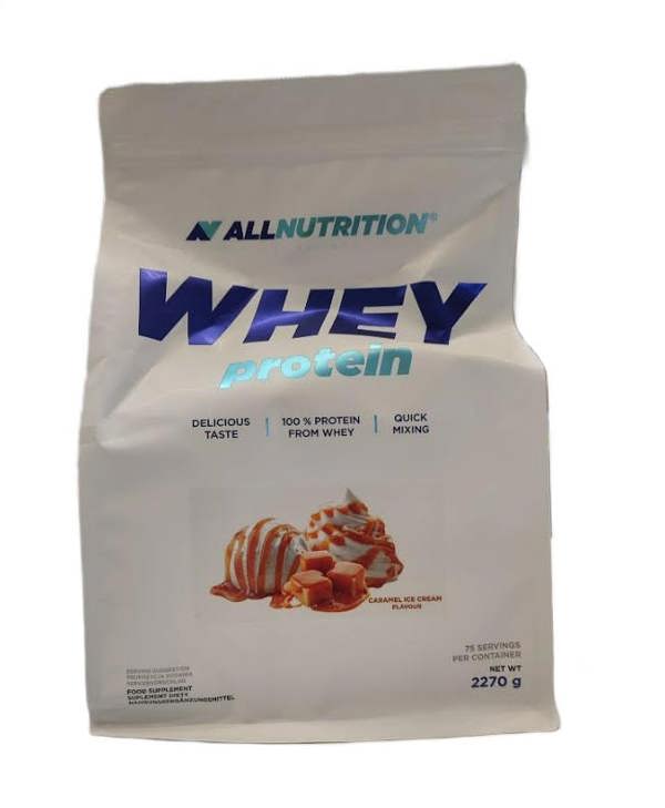 Allnutrition Whey Protein, Caramel Ice Cream - 2270g