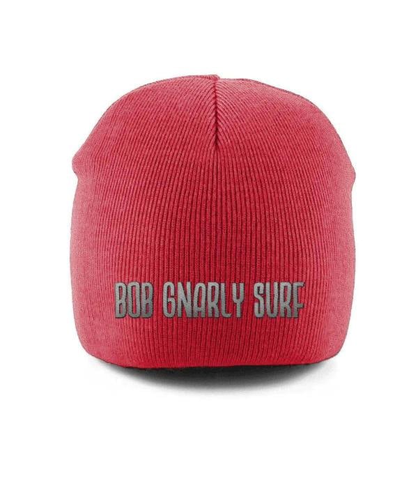 Bob Gnarly Surf Pull-On Beanie - Classic Red