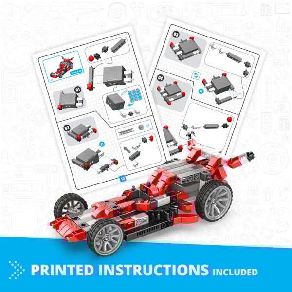Inventor Motorised: Race Car with 10 bonus models