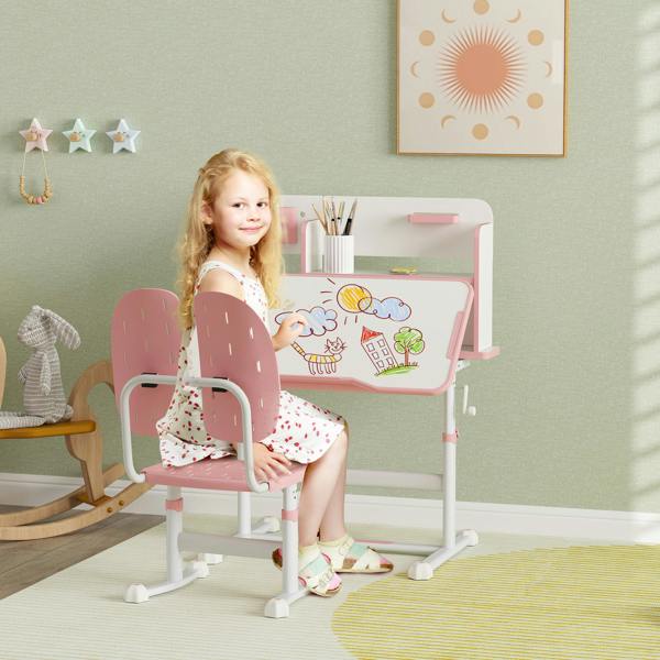 Kids Study Desk and Chair Set