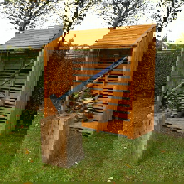 Shire Small Log Store 1506 x 569mm (5x2) - Best Shed