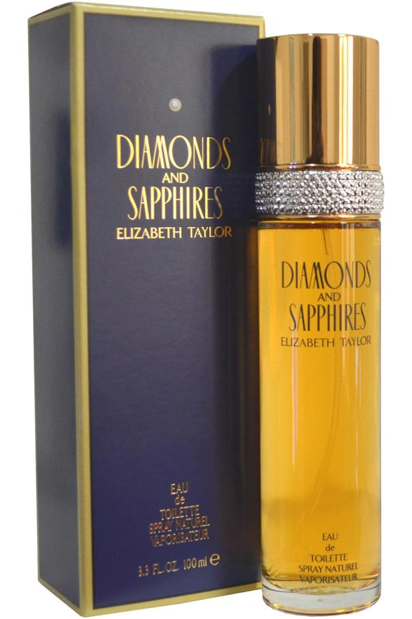 Elizabeth Taylor Diamonds & Sapphires Eau de Toilette Spray 100ml Elizabeth Taylor