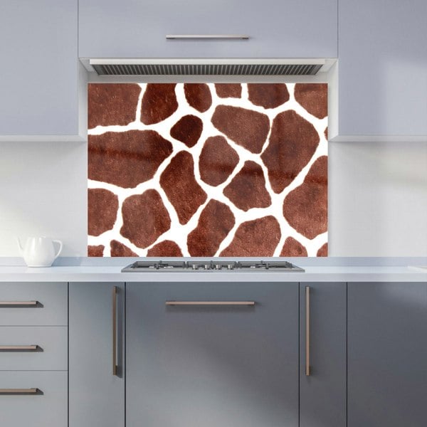 Warren Reed - Designer Giraffe Spots Print Kitchen Splashback