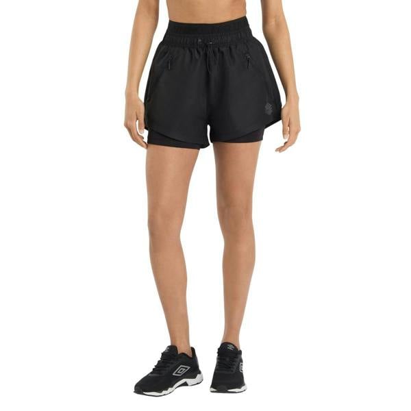 Umbro Womens/Ladies Pro Training Shorts - Black - 