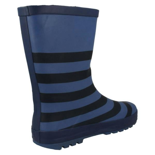 Spot On Childrens Spot On Buckle Detailed Wellingtons Stripe