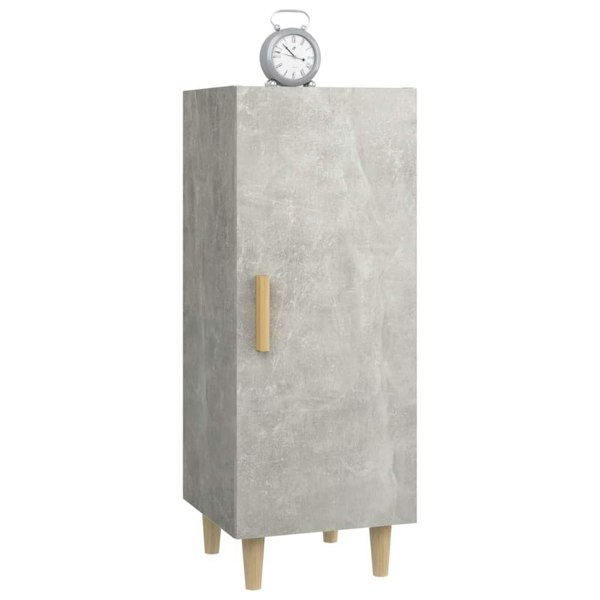 Berkfield Sideboard Concrete Grey 34.5x34x90 cm Engineered Wood