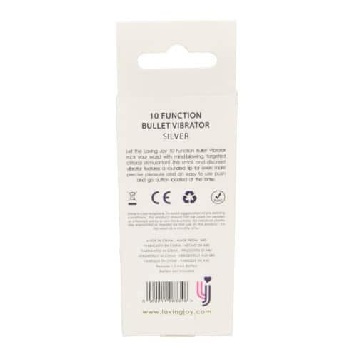 Loving Joy Single Speed Silver Bullet Vibrator