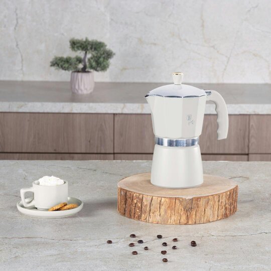 Berlinger Haus BH8573 – Coffee Maker 9 Cups | Matt Cream