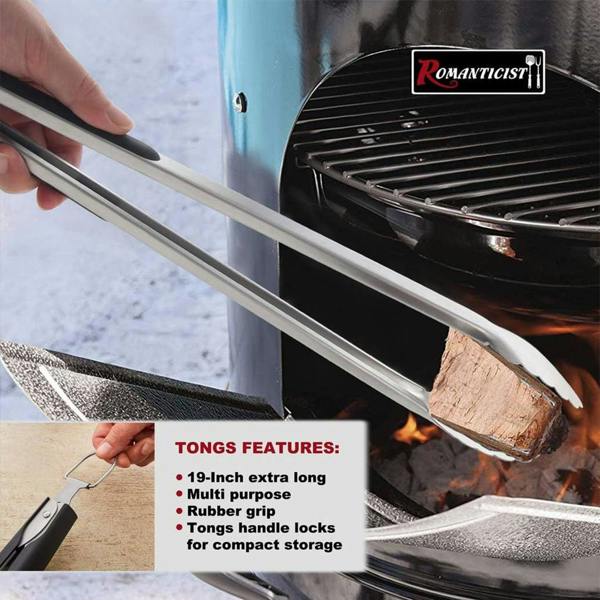 Leaper 4-Piece BBQ Tools Set