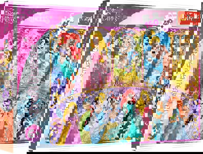 Trefl Disney Princess Portraits Puzzle Kids - 160 Pieces