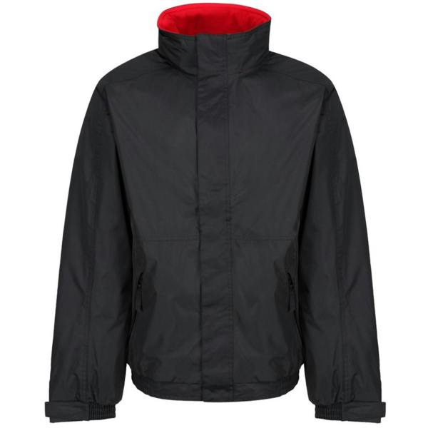 Regatta Professional Mens Waterproof Insulated Jacket - Black/Classic Red - 