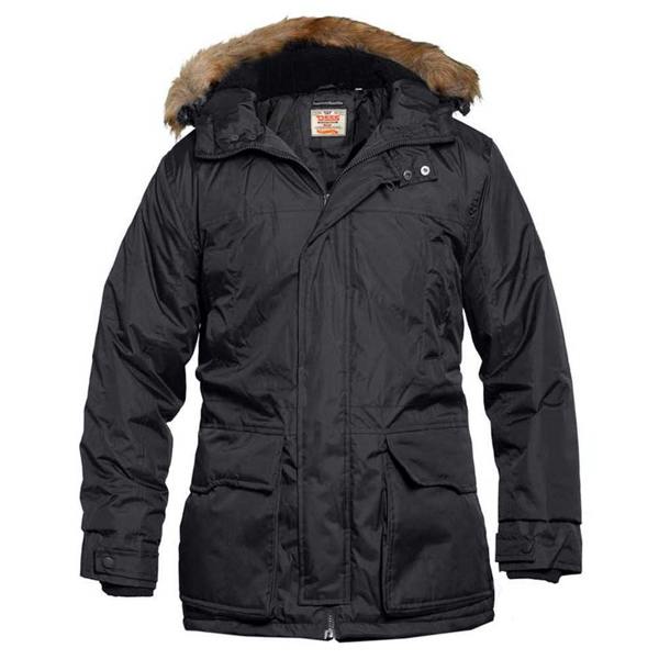 Duke Mens D555 Lovett 2 Kingsize Jacket - Black - 