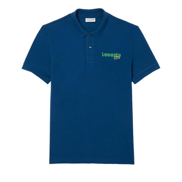 Lacoste Mens L.12.12 Washed Regular Polo Shirt - Red - 
