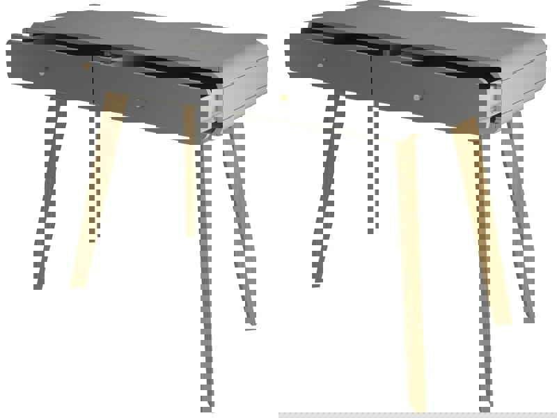 Dorel Home Cassie Desk 2 Drawers GreyGrey120x50x79cm