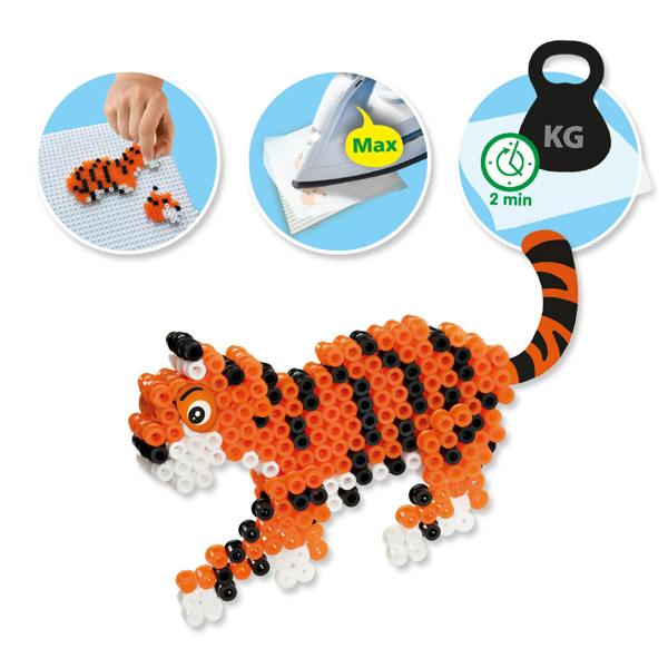 SES Creative Iron on Beads - Safari Animals