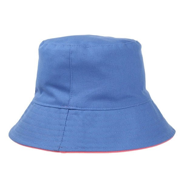 Regatta Womens/Ladies Plain Reversible Bucket Hat - Lake Blue/Shell Pink