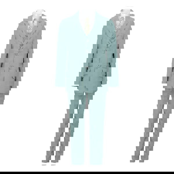 5 piece with floral tie
