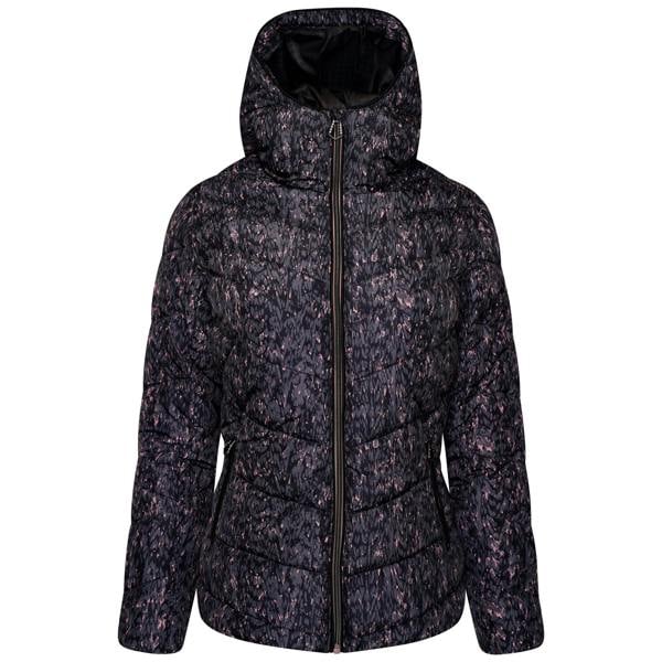 Dare 2B Womens/Ladies Reputable Embellished Padded Jacket - Powder Pink Wave - 