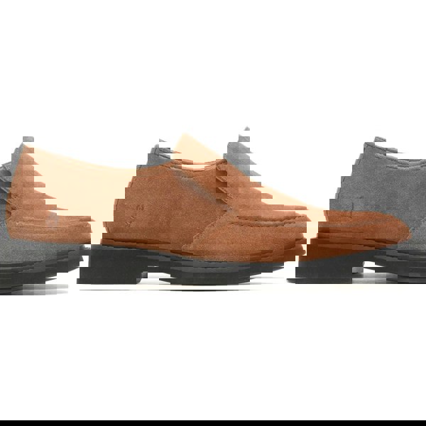 Hush Puppies Earl Slip On Suede Men's Chestnut Loafers