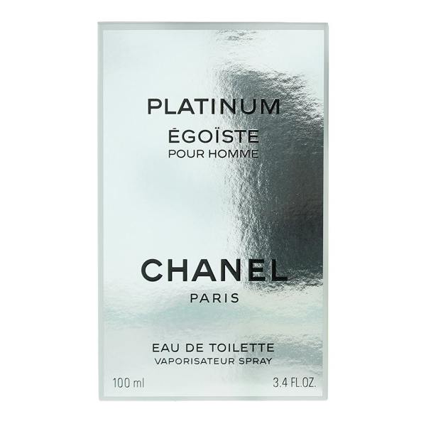 Chanel Egoiste Platinum Eau De Toilette 100ml Spray for Him
