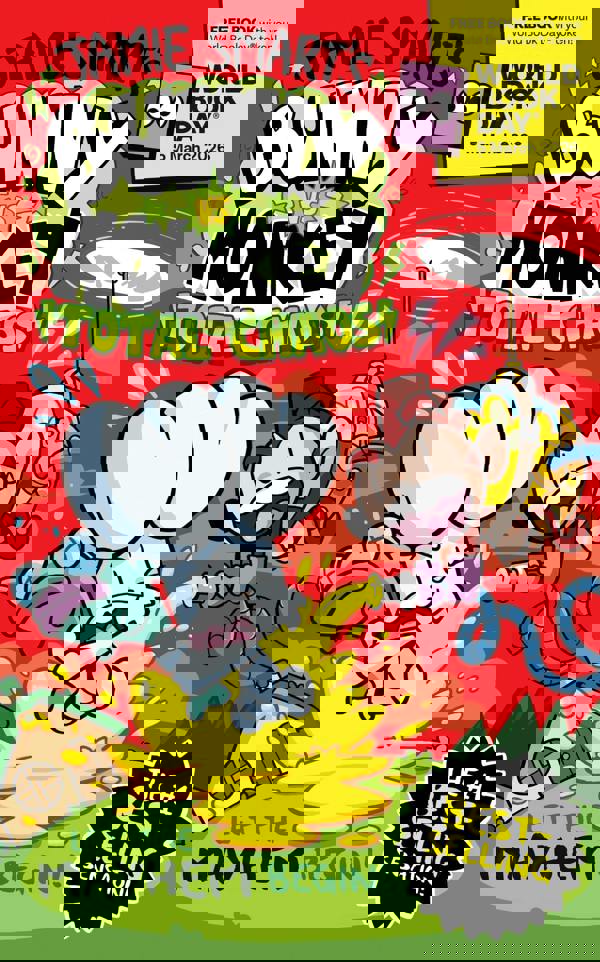 Bunny vs Monkey: Total Chaos!: World Book Day 2026 (a Phoenix Comic book, from the multi-million-selling Jamie Smart)