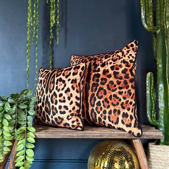 Love Frankie Leopardess Cushions