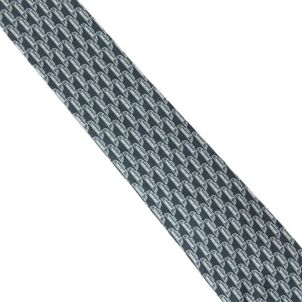 Dunhill luxurious mulberry silk tie in a Duke Lock print