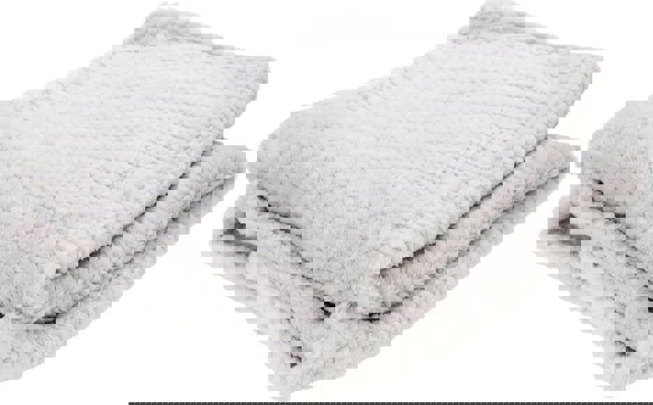 KAV Baby Polyester Waffle Blanket for Girl/Boy Super Soft Plain Design Wrap for Newborn Babies, Toddlers, Infants - All Seasons Comfort 75x100 CM