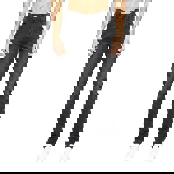 Crosshatch Mens Winsbury Bootcut Jeans - Black Wash - 