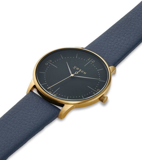 Votch Gold & Navy with Black Watch | Aalto