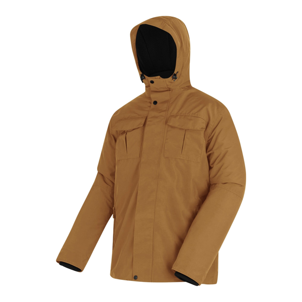 Regatta Mens Eamont Insulated Waterproof Jacket - Brown