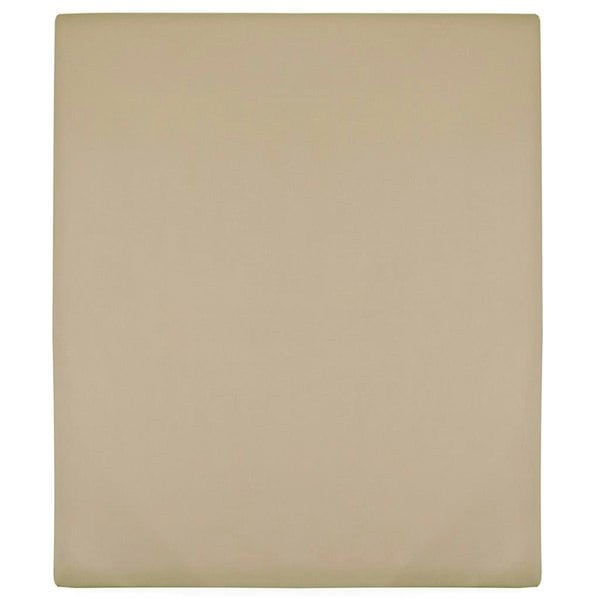 Berkfield Jersey Fitted Sheet Taupe 180x200 cm Cotton