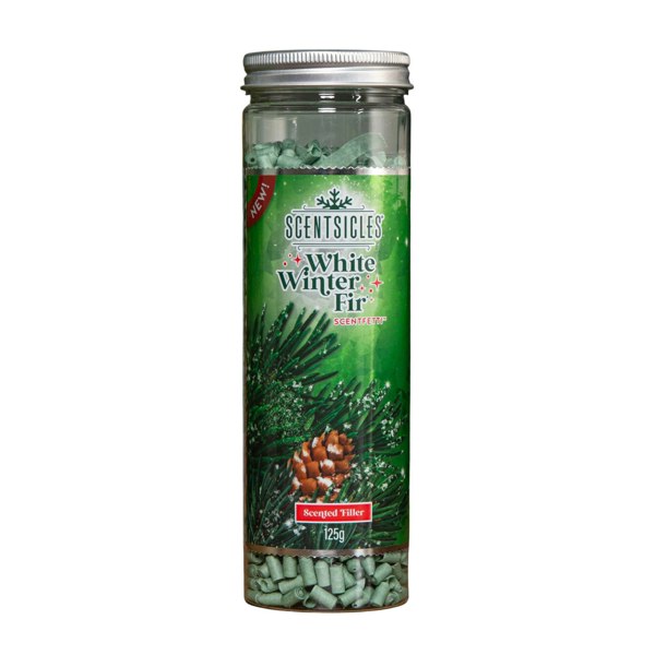 Samuel Alexander 125g White Winter Fir Scentsicles Scentfetti Christmas Decoration