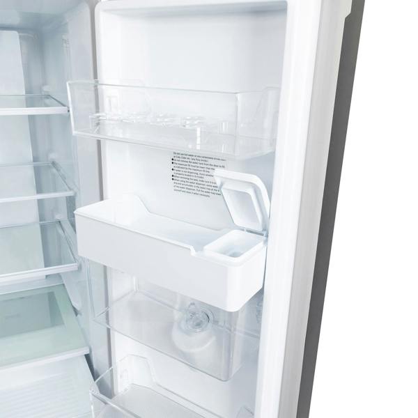 Willow 415L American Style Fridge Freezer WSBES4MDB - Black