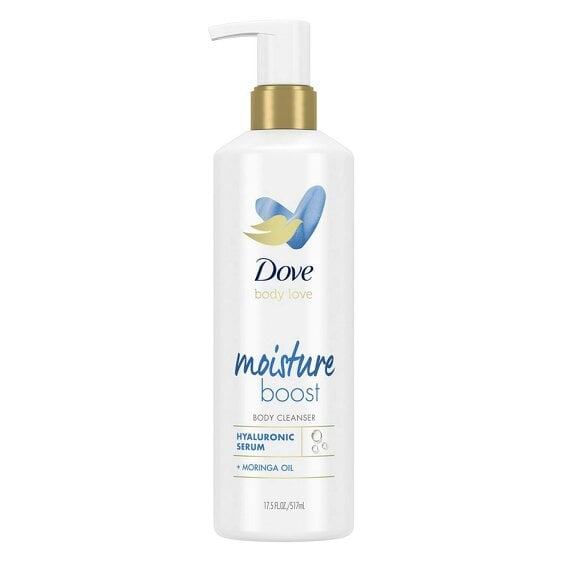 Dove Body Love Moisture Duo Hyaluronic Acid Cleanser & Moringa Shower Butter