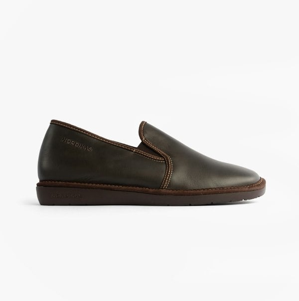 Nordikas 663 DUBLIN Mens Full Slipper Slippers Moka