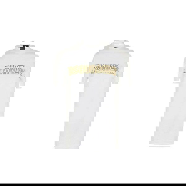 Dsquared2 Gold Bold Logo White T-Shirt M