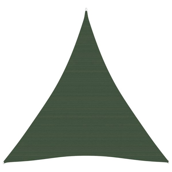 Berkfield Sunshade Sail 160 g/m�__ Dark Green 4x5x5 m HDPE