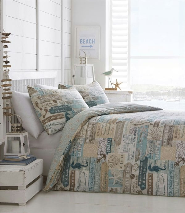 Portfolio Home Seaside Vibes Duvet Cover Set