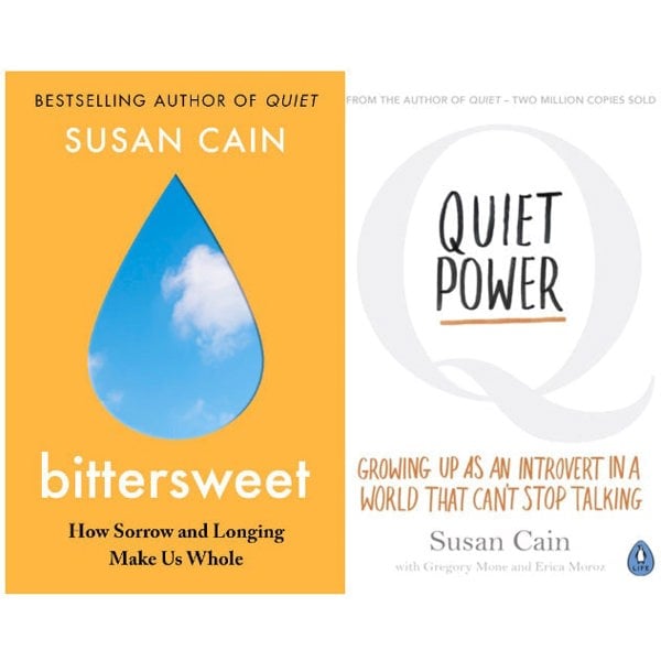 Quiet Power & Bittersweet: How Sorrow and Longing Make Us Whole By Susan Cain 2 Book Set