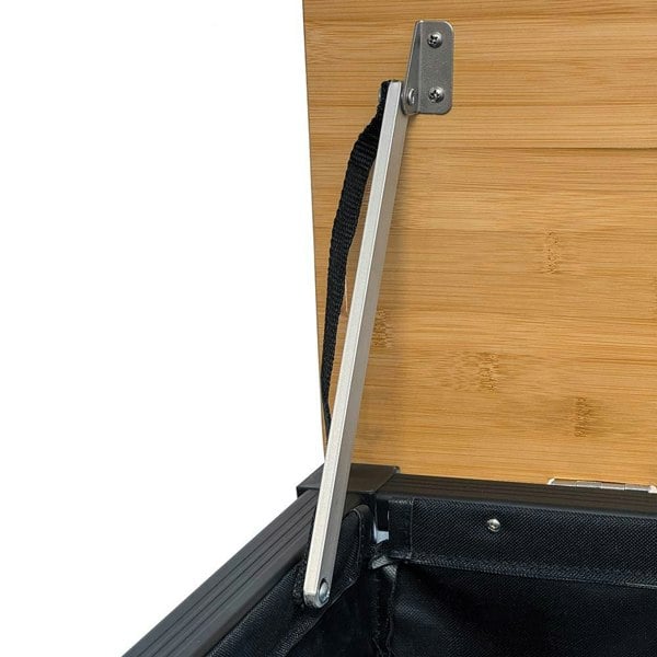 Bamboo 3 in 1 Folding Table/Storage Camping Cupboard OLPRO