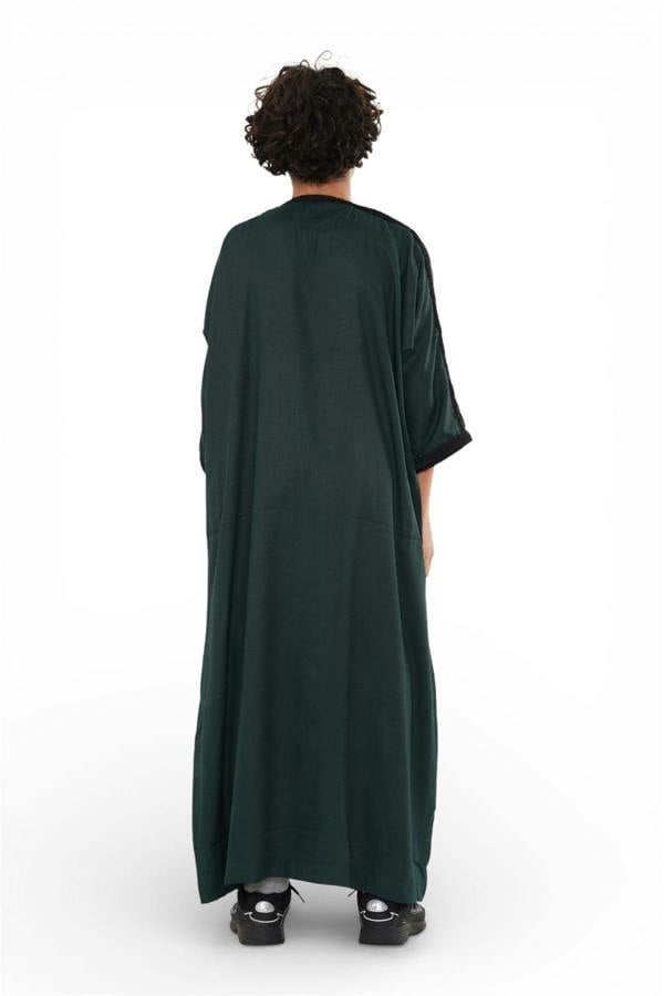 Infinity Leather Kid's Boys Moroccan Thobe Jubba Robe Eid Djellaba Gandoura - K-HM62