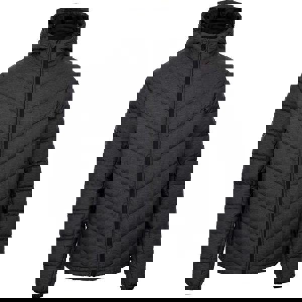 Trespass Mens Didmarton Padded Jacket - Dark Grey Marl